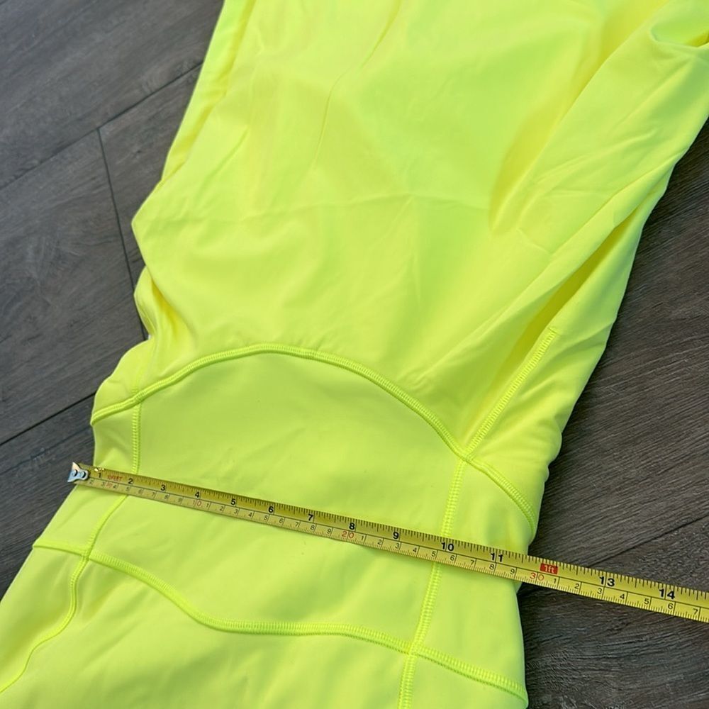 Lululemon Court Crush Dress Electric Lemon size 6 NWT tennis dress 🎾‎ - Picture 6 of 8